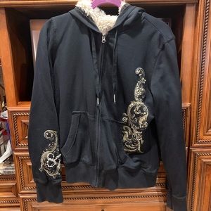 Aero Black Fur Jacket